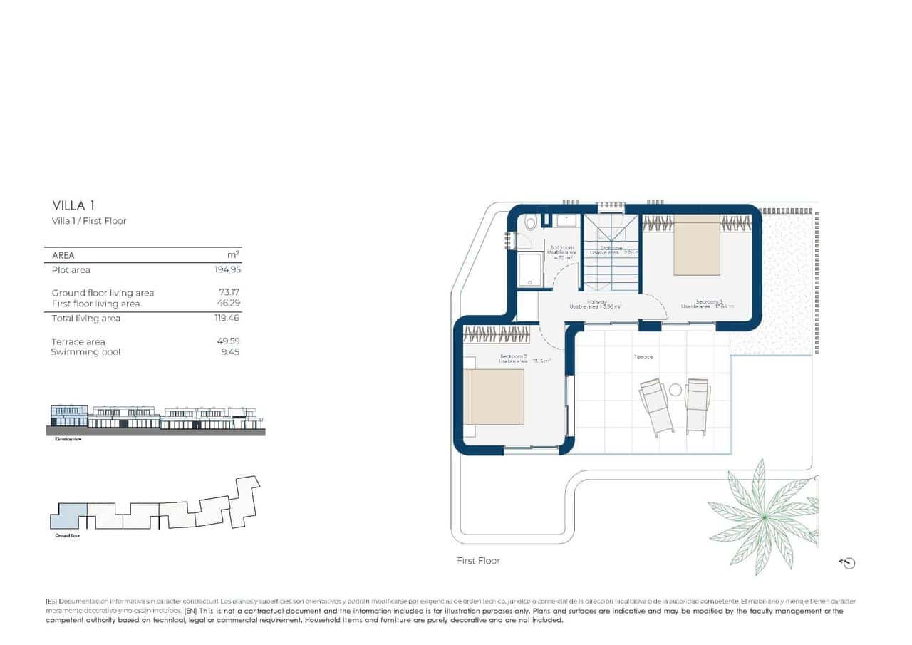 3 camera da letto Villa in vendita in El Valle Golf Resort con piscina - 680.000 € (Rif: 9949310)