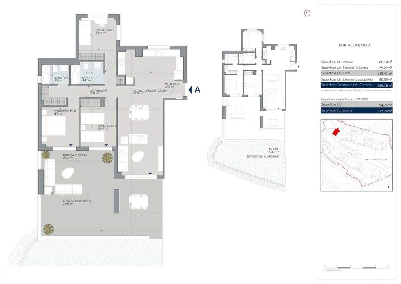 3 chambre Appartement à vendre à Estepona avec piscine - 436 000 € (Ref: 9954826)