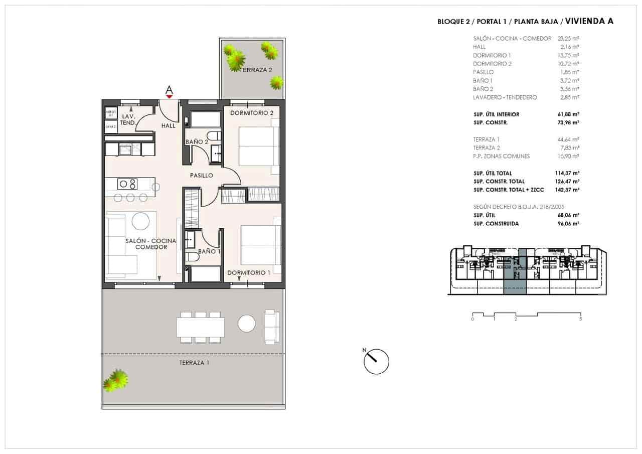 2 soveværelse Lejlighed til salg i Fuengirola med swimmingpool garage - € 385.000 (Ref: 9954830)