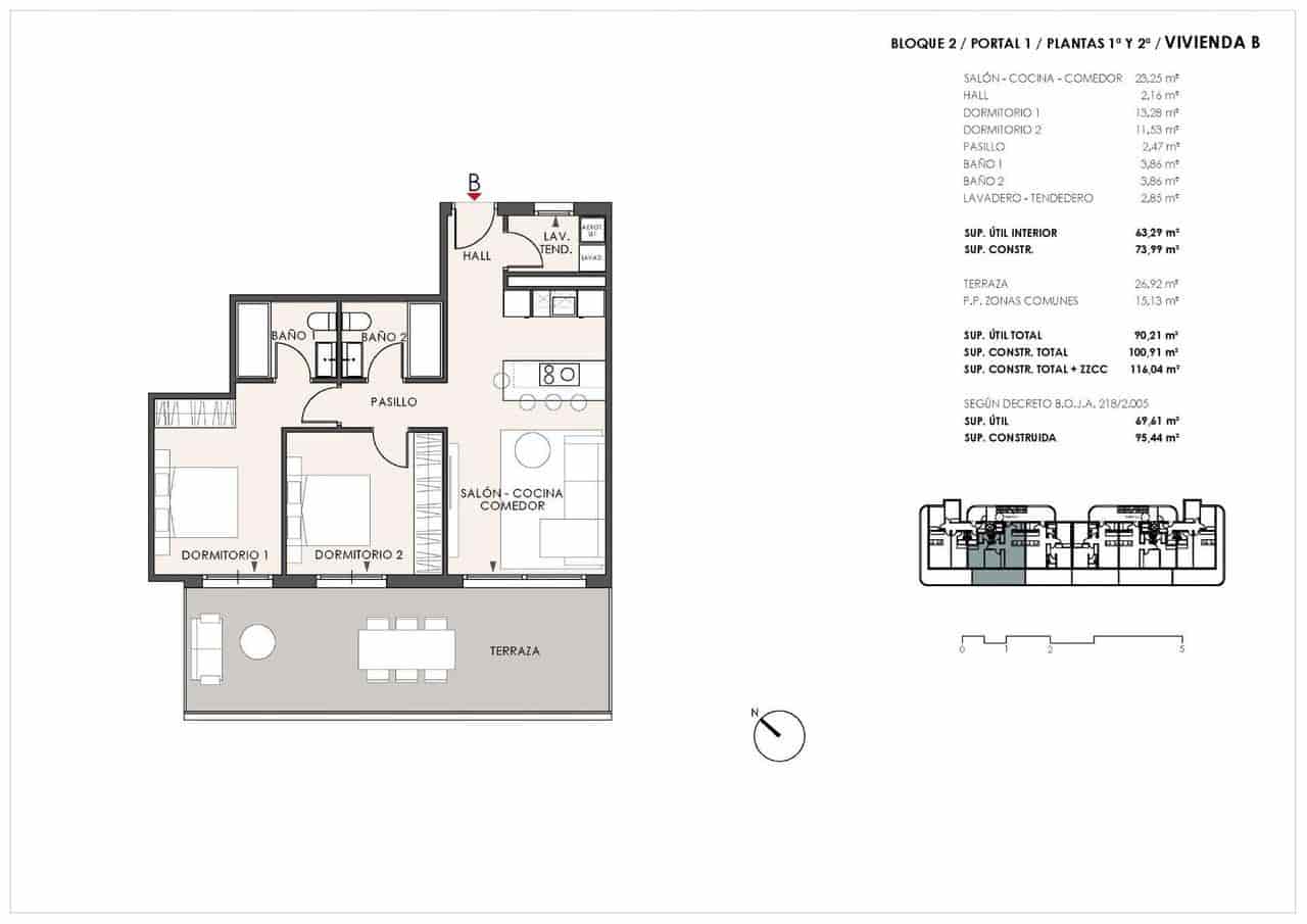 2 soveværelse Lejlighed til salg i Fuengirola med swimmingpool garage - € 370.000 (Ref: 9954835)