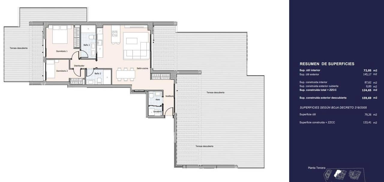 2 slaapkamer Penthouse te koop in Marbella met zwembad garage - € 900.000 (Ref: 9954839)