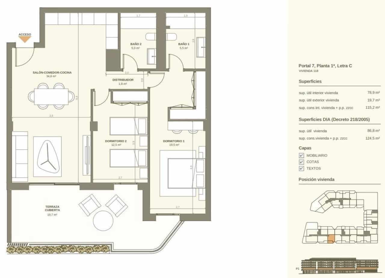2 sypialnia Apartament na sprzedaż w San Pedro de Alcantara z basenem - 631 150 € (Ref: 9954840)