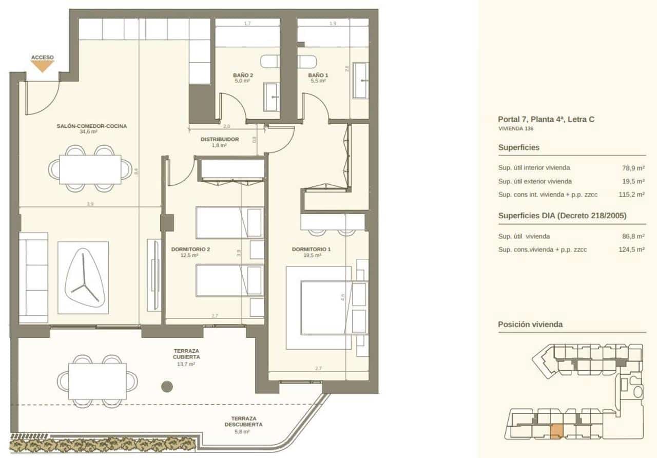 2 soverom Penthouse til salgs i San Pedro de Alcantara med svømmebasseng - € 777 000 (Ref: 9954841)