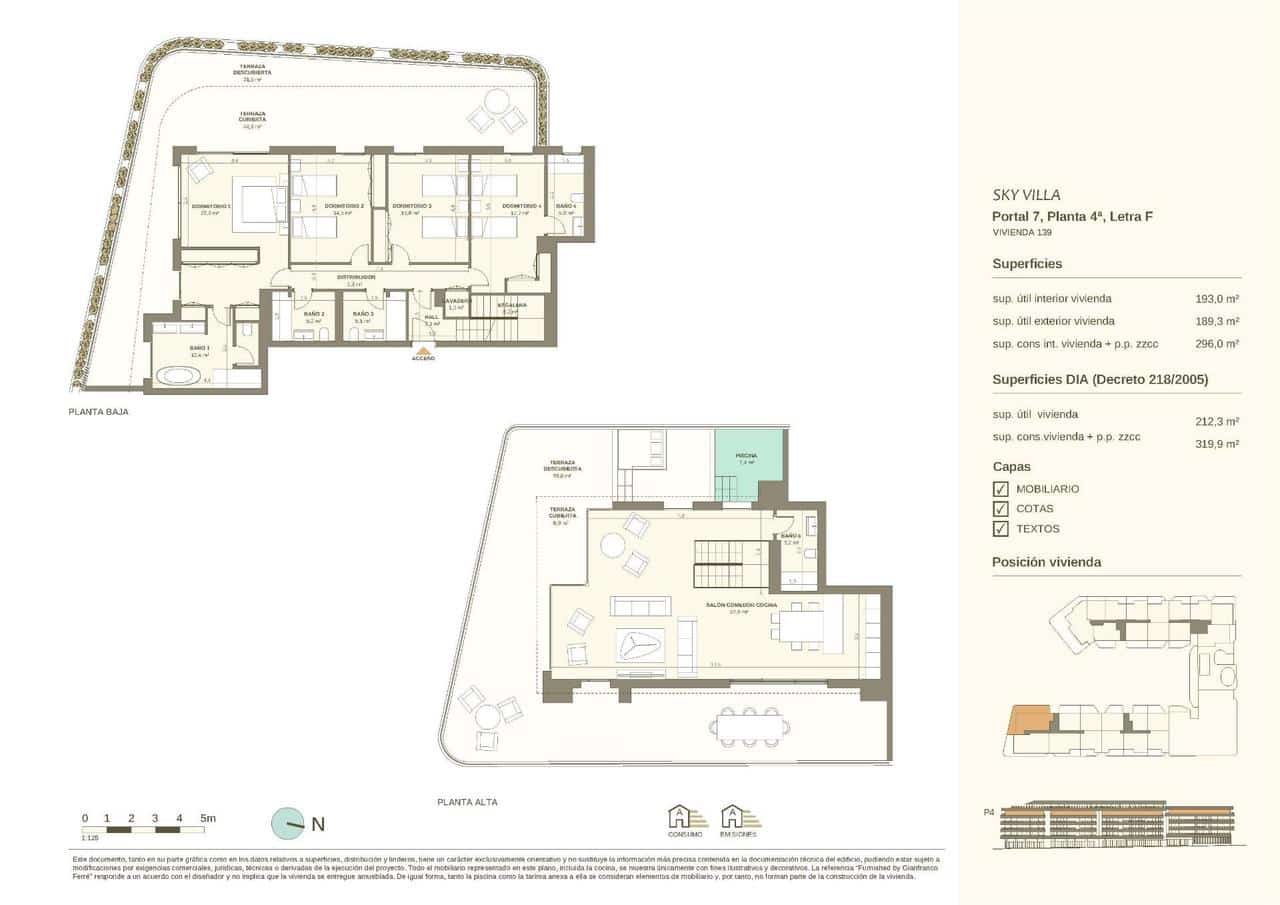 4 slaapkamer Penthouse te koop in San Pedro de Alcantara met zwembad garage - € 2.953.200 (Ref: 9954846)