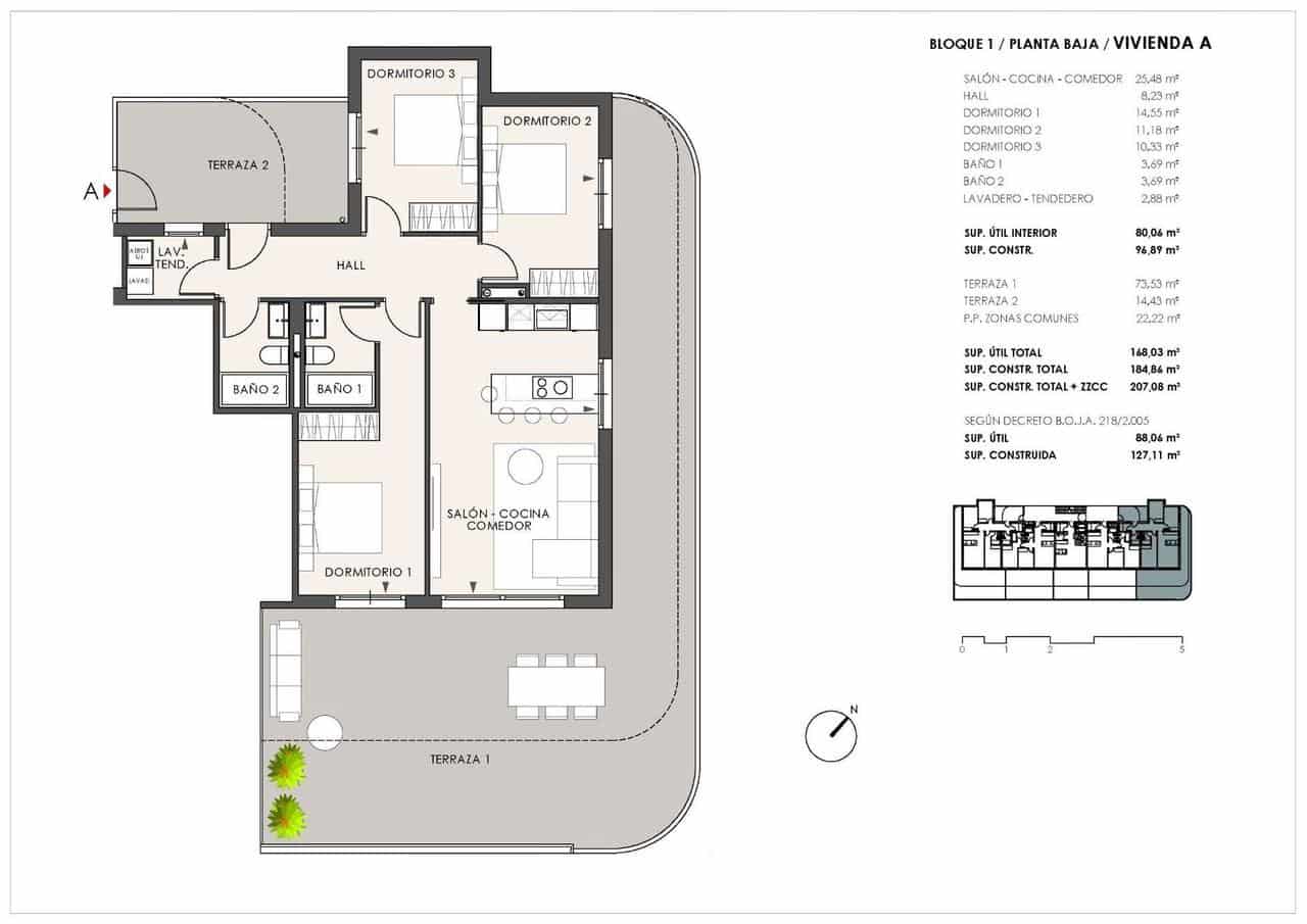 3 sovrum Lägenhet till salu i Fuengirola med pool - 496 000 € (Ref: 9954847)