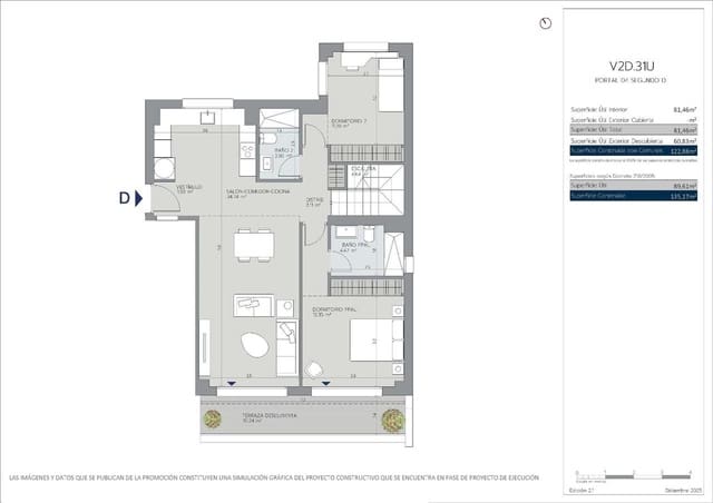 2 soverom Penthouse til salgs i Parque Central, Estepona med svømmebasseng - € 425 000 (Ref: 9955696)