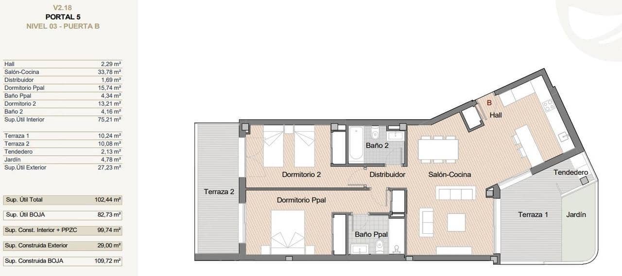 2 chambre Appartement à vendre à Estepona avec piscine - 420 000 € (Ref: 9955698)