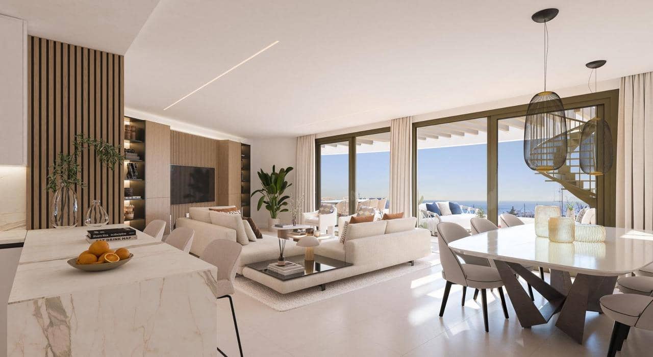 3 quarto Penthouse para venda em Estepona com piscina garagem - 1 195 000 € (Ref: 9962257)