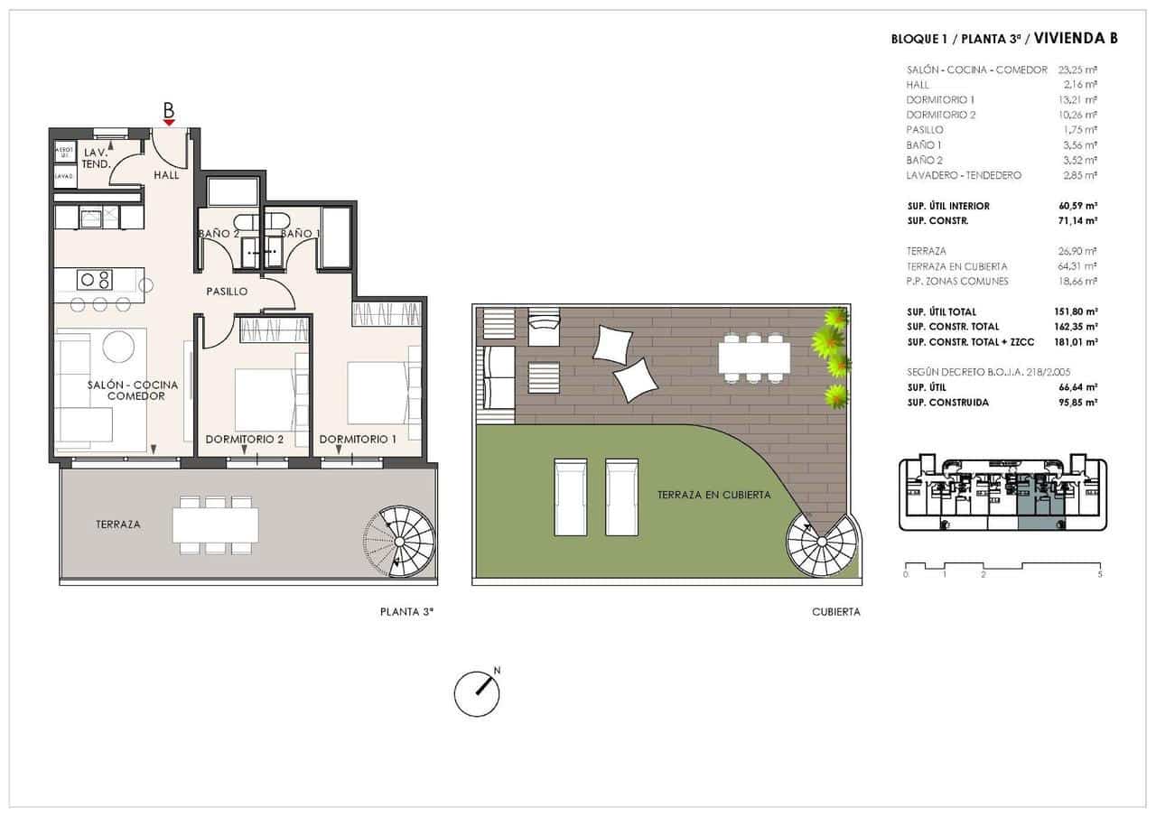 2 chambre Penthouse à vendre à Fuengirola avec piscine - 452 000 € (Ref: 9964805)