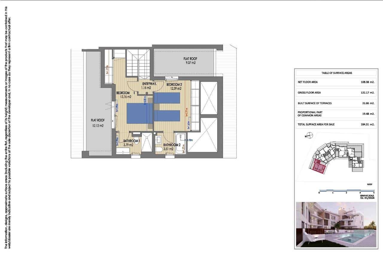 4 soveværelse Lejlighed til salg i Javea / Xabia med swimmingpool garage - € 647.000 (Ref: 9968097)