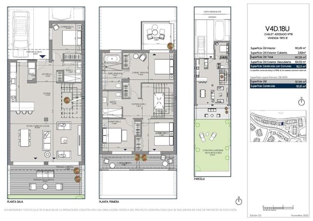4 soveværelse Byhus til salg i Sotogrande, San Roque med swimmingpool - € 551.000 (Ref: 9972937)