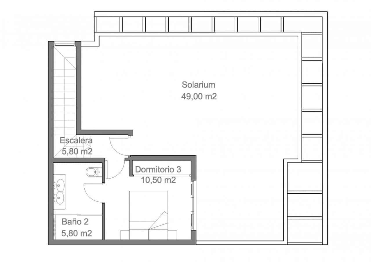 Chalet de 3 habitaciones en Rojales en venta con piscina garaje - 556.000 € (Ref: 9978422)