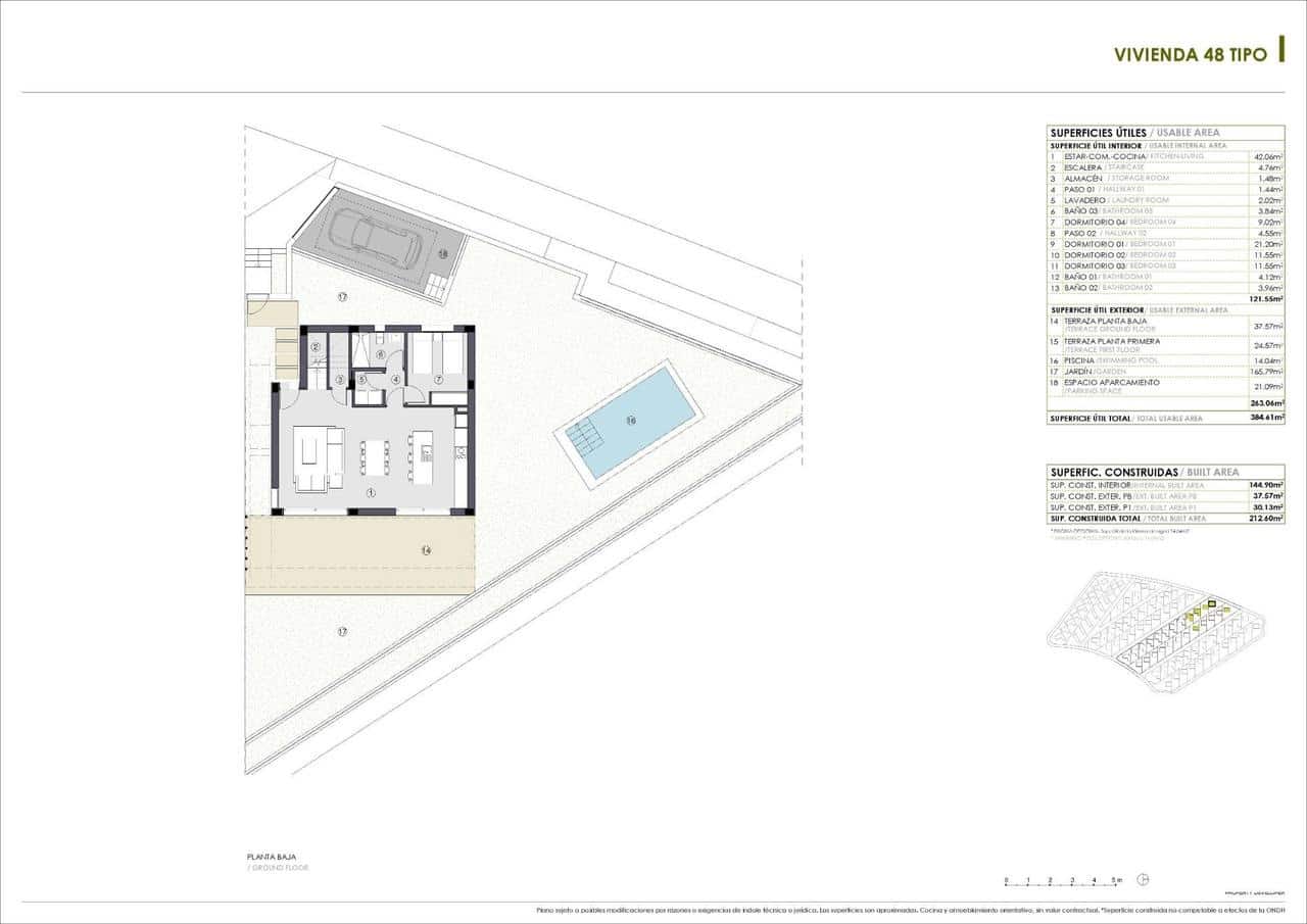 Chalet de 4 habitaciones en Polop en venta con garaje - 768.700 € (Ref: 9994830)