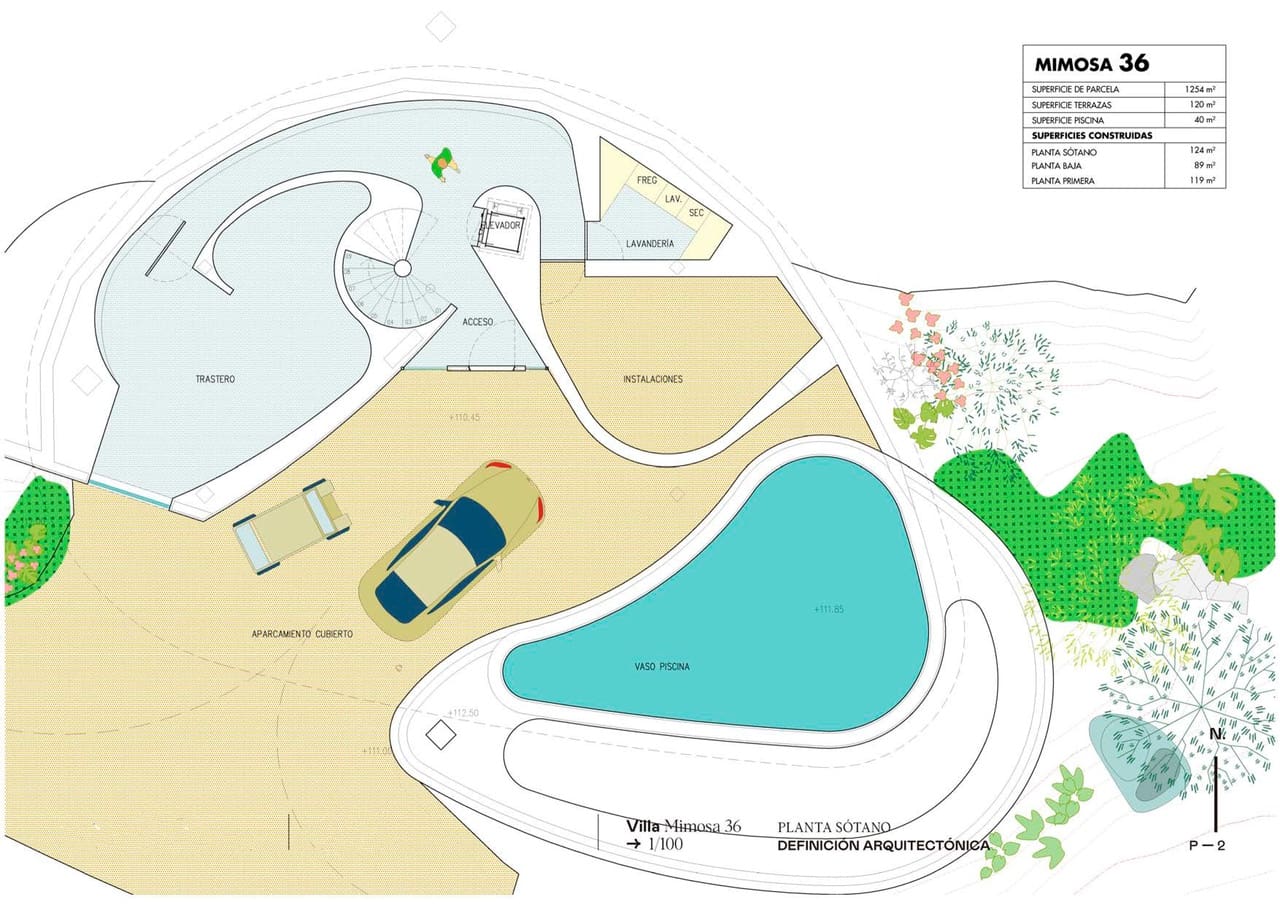 3 soveværelse Villa til salg i Las Colinas Golf med swimmingpool garage - € 2.365.000 (Ref: 9994833)
