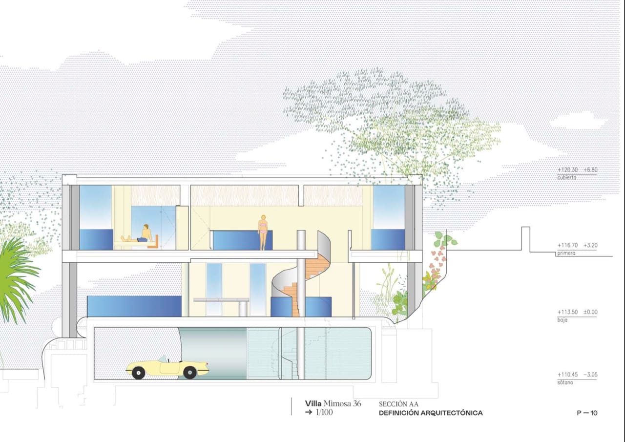 3 soveværelse Villa til salg i Las Colinas Golf med swimmingpool garage - € 2.365.000 (Ref: 9994833)