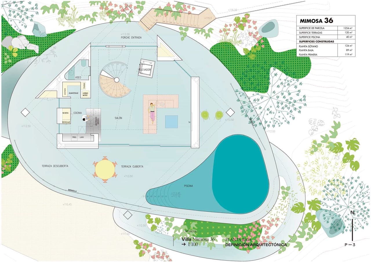 3 soveværelse Villa til salg i Las Colinas Golf med swimmingpool garage - € 2.365.000 (Ref: 9994833)