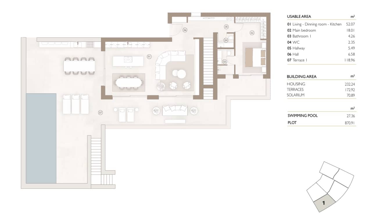 3 soveværelse Villa til salg i Las Colinas Golf med swimmingpool garage - € 1.395.000 (Ref: 9994835)