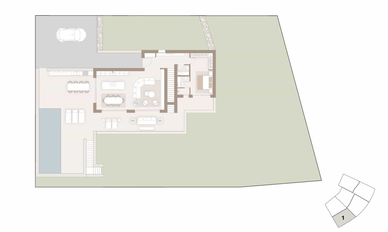 3 soveværelse Villa til salg i Las Colinas Golf med swimmingpool garage - € 1.395.000 (Ref: 9994835)