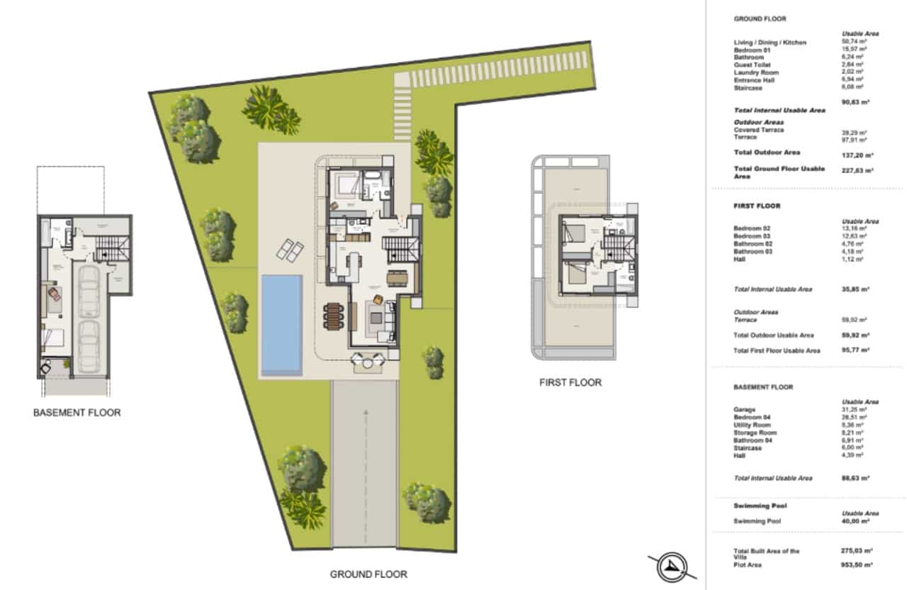 4 soveværelse Villa til salg i Las Colinas Golf med swimmingpool garage - € 1.700.000 (Ref: 9996701)