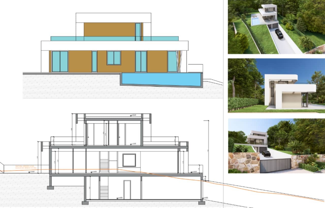 4 soveværelse Villa til salg i Las Colinas Golf med swimmingpool garage - € 1.700.000 (Ref: 9996701)