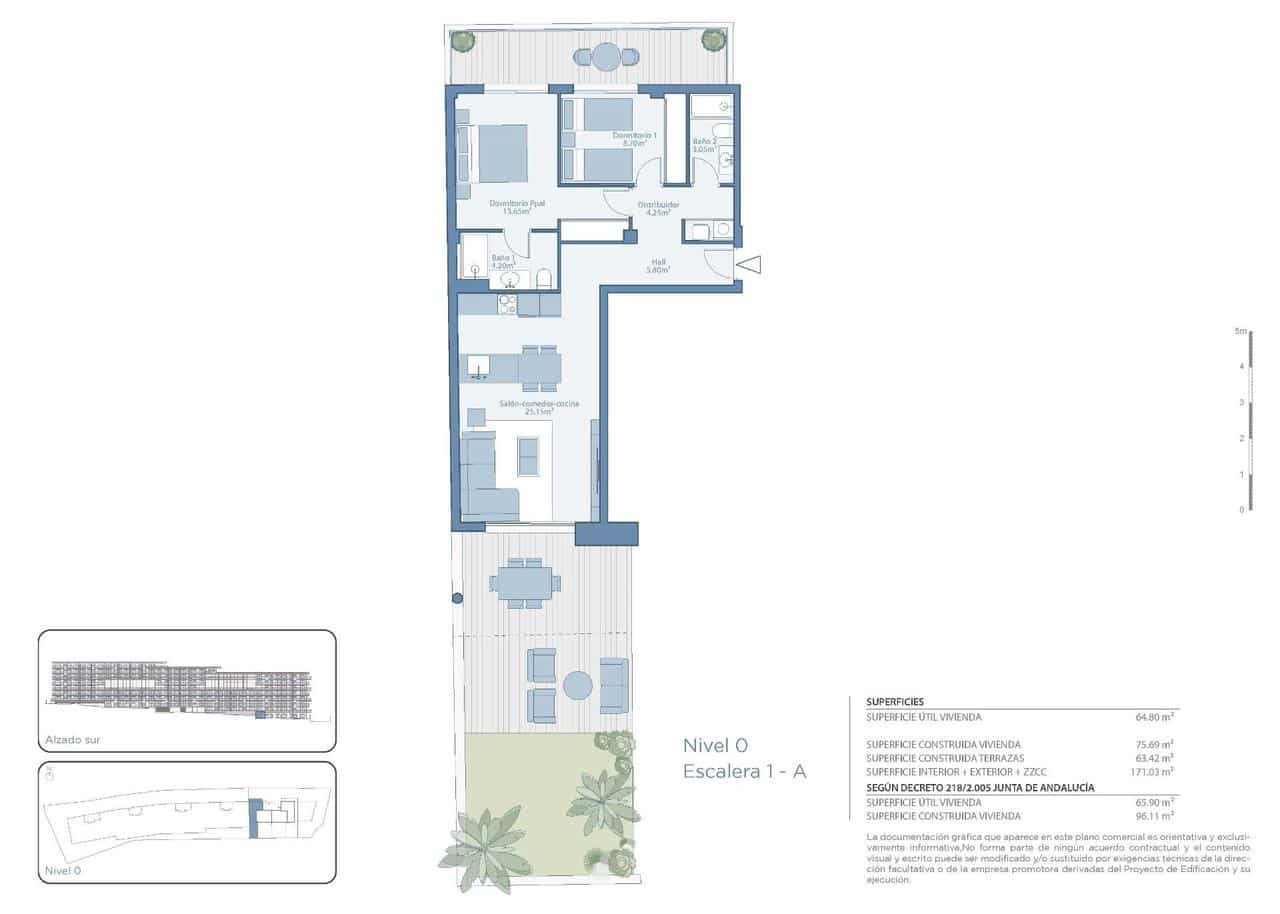 2 sypialnia Apartament na sprzedaż w Fuengirola z basenem garażem - 370 000 € (Ref: 9999770)
