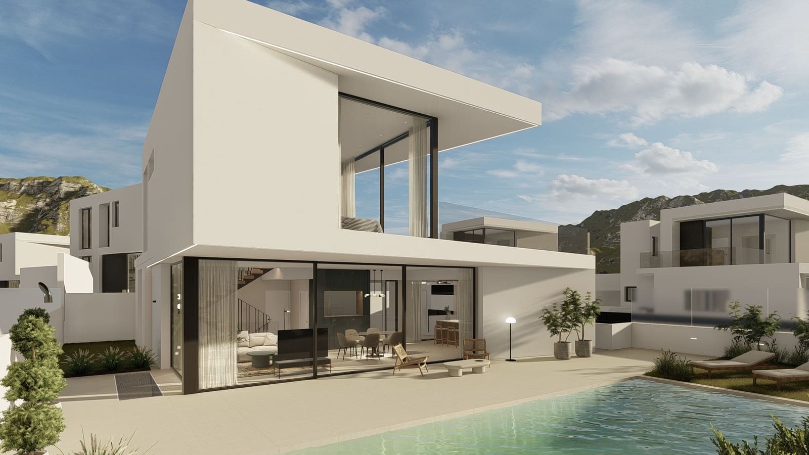 4 sypialnia Willa na sprzedaż w Polop z basenem garażem - 765 000 € (Ref: 10002499)