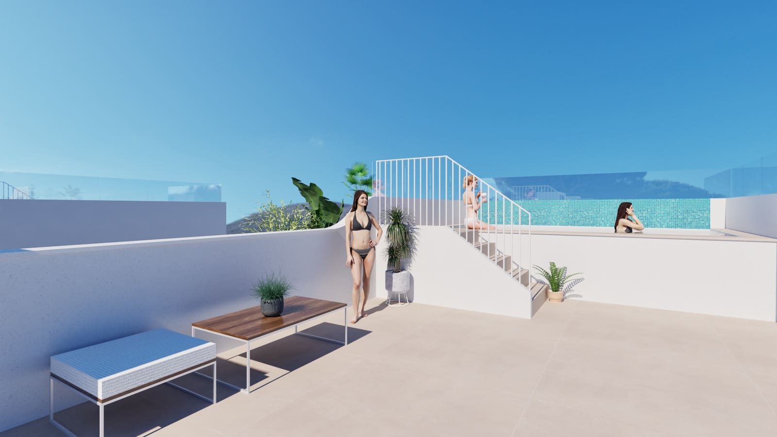 2 soveværelse Villa til salg i Torre de la Horadada med swimmingpool garage - € 334.000 (Ref: 10012881)
