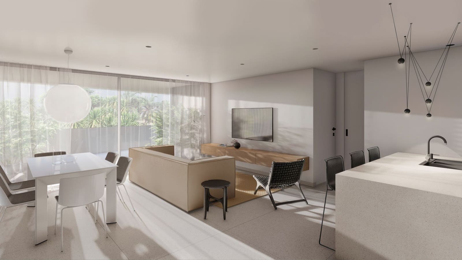Apartamento de 2 habitaciones en Guardamar del Segura en venta con piscina garaje - 296.000 € (Ref: 10015091)