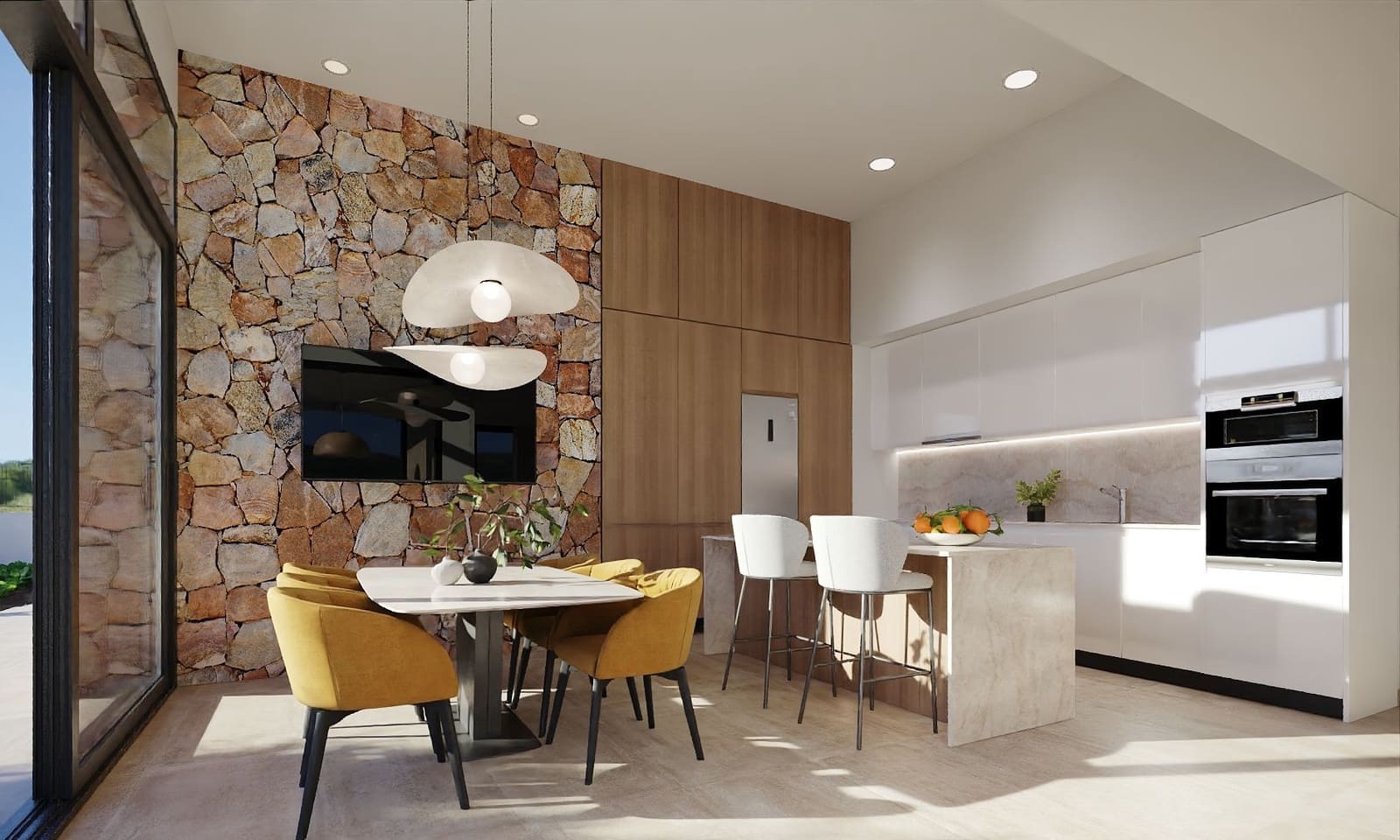 3 soverom Villa til salgs i Hacienda del Alamo med svømmebasseng garasje - € 374 900 (Ref: 10017102)