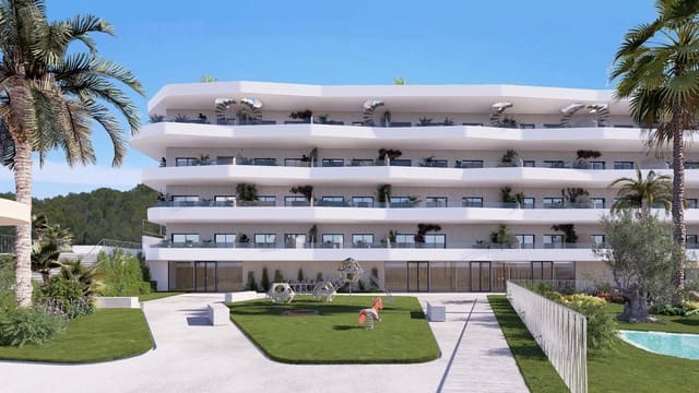 2 soveværelse Lejlighed til salg i La Nucia med swimmingpool garage - € 349.388 (Ref: 10026870)