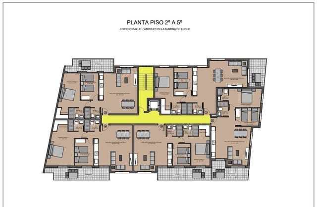 2 soveværelse Lejlighed til salg i La Marina, Elche / Elx med swimmingpool - € 160.000 (Ref: 9166807)