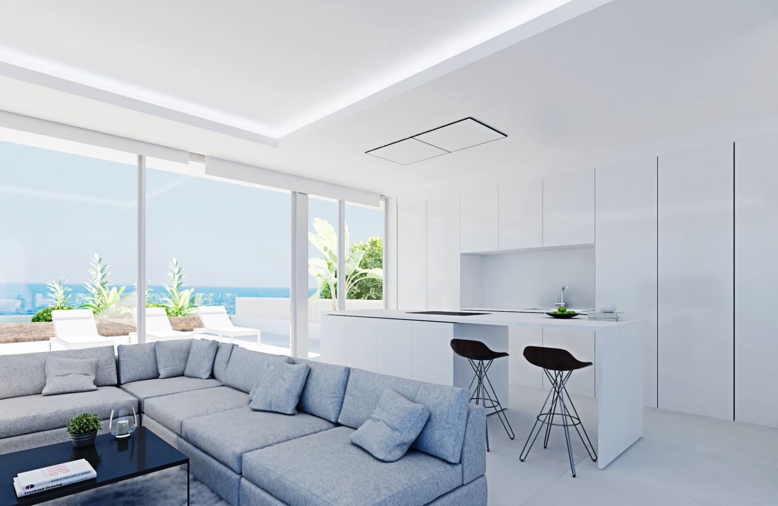 3 chambre Villa/Maison à vendre à Calpe / Calp avec piscine garage - 1 200 000 € (Ref: 9173223)