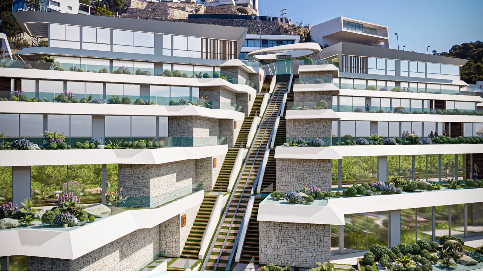 3 chambre Villa/Maison à vendre à Calpe / Calp avec piscine garage - 1 200 000 € (Ref: 9173223)