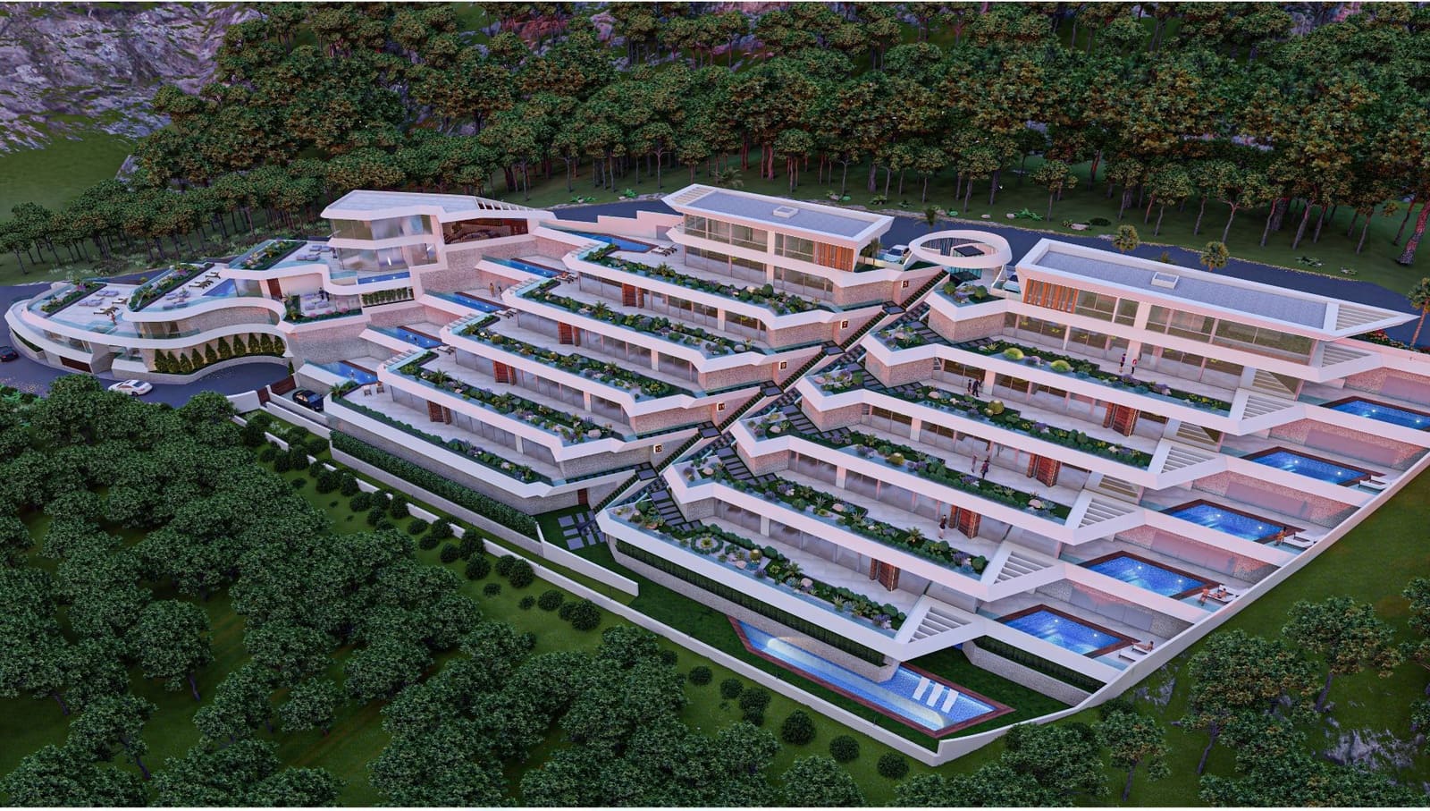 3 chambre Villa/Maison à vendre à Calpe / Calp avec piscine garage - 1 200 000 € (Ref: 9173223)