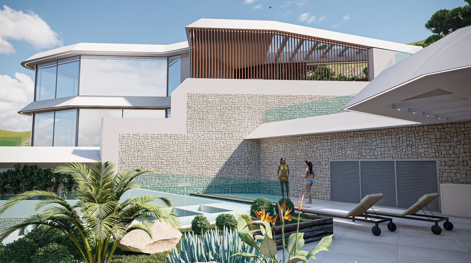 3 chambre Villa/Maison à vendre à Calpe / Calp avec piscine garage - 1 200 000 € (Ref: 9173223)