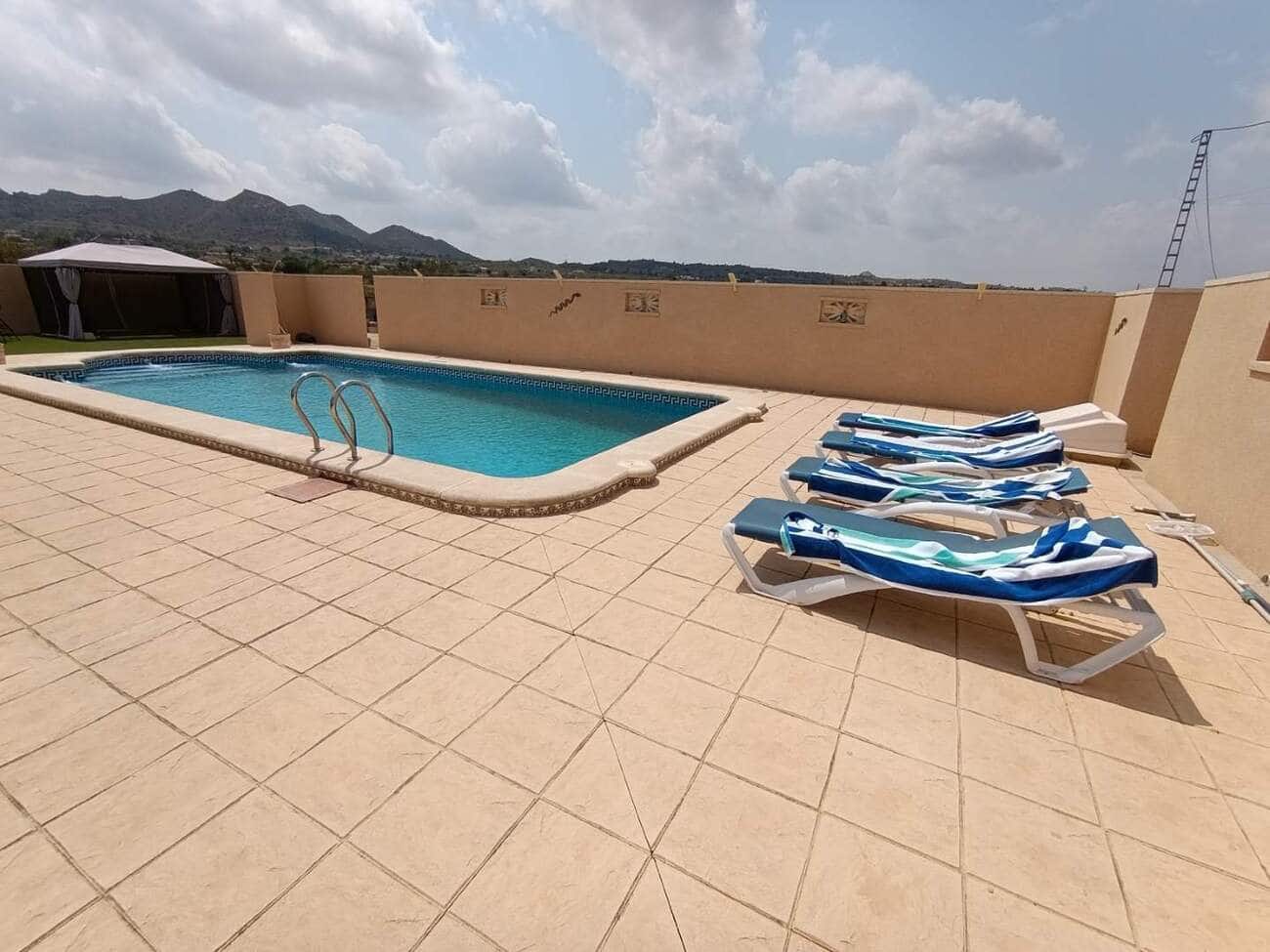 3 sovrum Villa till salu i Hondon de los Frailes med pool garage - 315 000 € (Ref: 9413036)