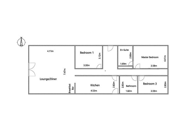 3 soveværelse Villa til salg i Fortuna - € 240.000 (Ref: 9550352)