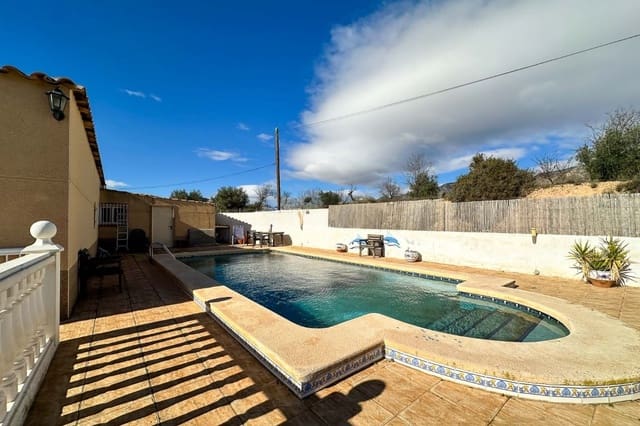 3 sovrum Villa till salu i Hondón de las Nieves med pool - 269 950 € (Ref: 9557409)