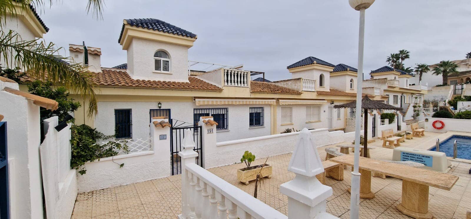 2 bedroom Townhouse for sale in Ciudad Quesada with pool - € 175,000 (Ref: 9646341)