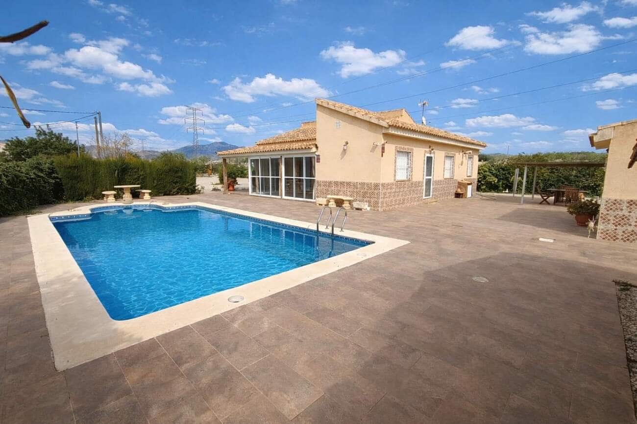 3 slaapkamer Villa te koop in Abanilla met zwembad garage - € 279.900 (Ref: 9676641)