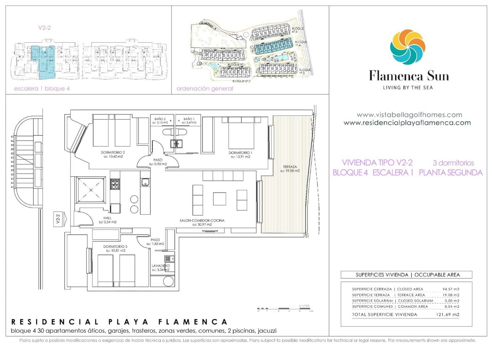 3 soveværelse Lejlighed til salg i Orihuela Costa med swimmingpool garage - € 479.000 (Ref: 9753724)