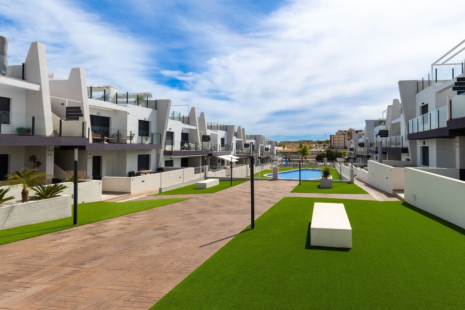 2 sovrum Lägenhet till salu i San Miguel de Salinas med pool - 212 000 € (Ref: 9965957)