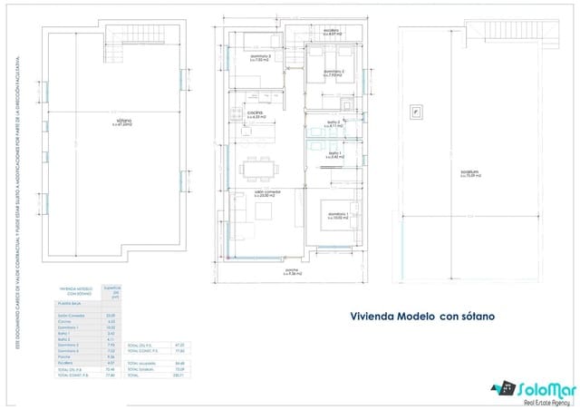 Chalet de 3 habitaciones en Villamartin, Orihuela en venta con piscina - 399.900 € (Ref: 5627744)