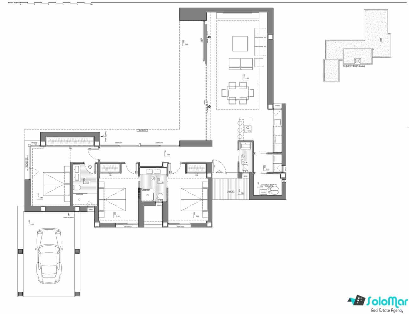 3 bedroom Villa for sale in Cumbre del Sol with pool - € 1,189,000 (Ref: 5731204)