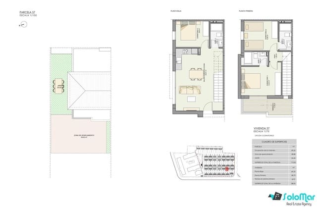 3 sypialnia Dom na sprzedaż w Monte y Mar, Santa Pola z basenem - 312 000 € (Ref: 5765359)