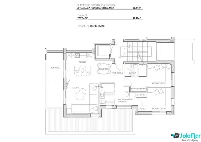 2 chambre Appartement à vendre à Torre-Pacheco avec piscine - 289 900 € (Ref: 7296445)