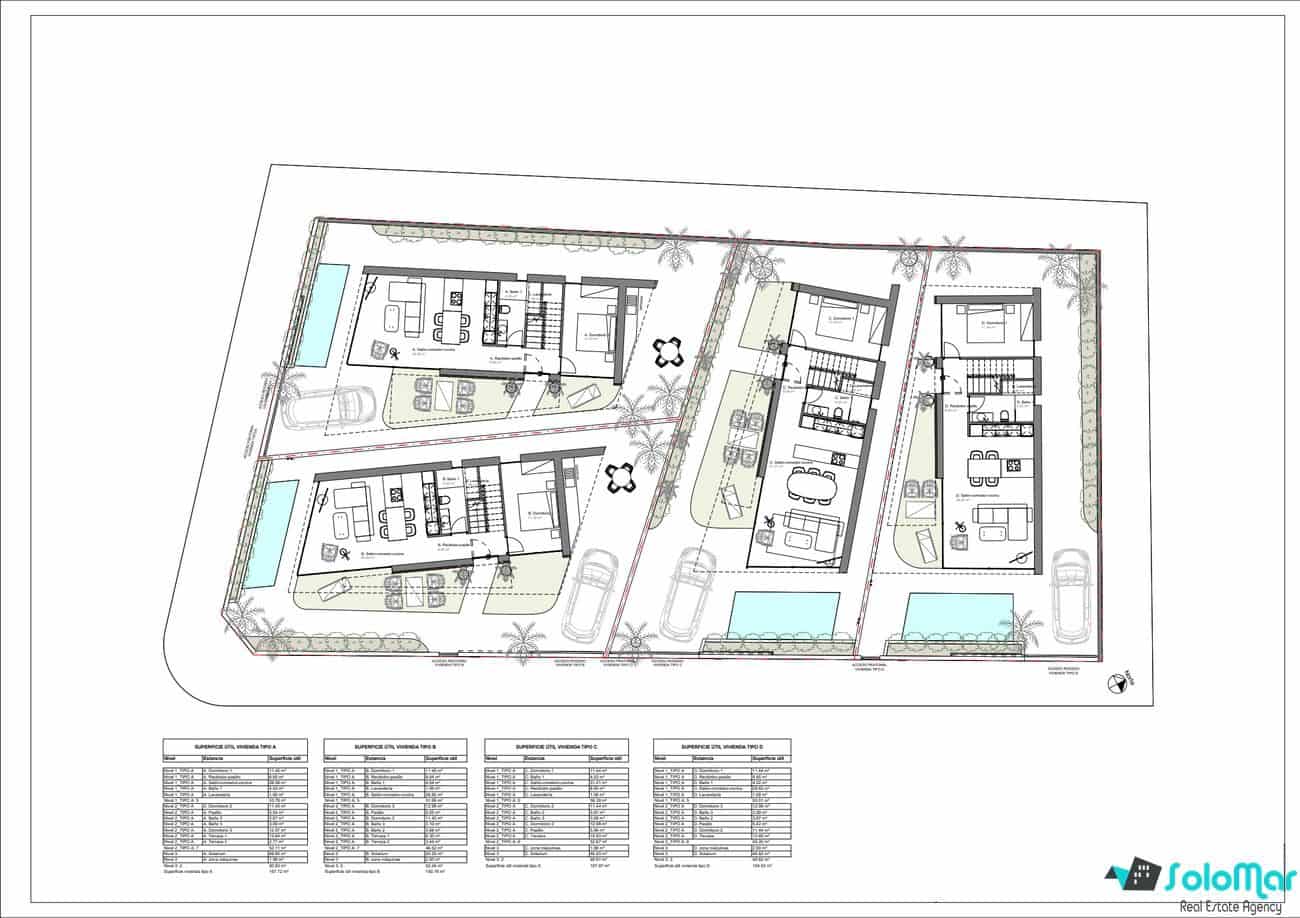 3 bedroom Villa for sale in Torre de la Horadada with pool - € 628,000 (Ref: 7299864)