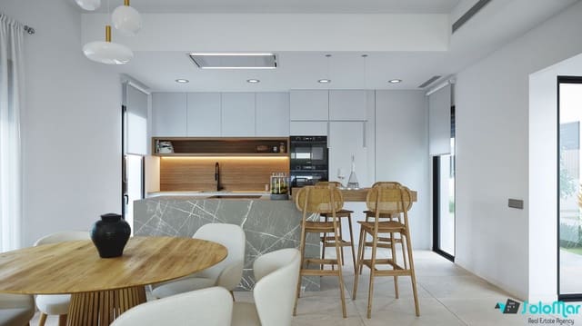 3 makuuhuone Huvila myytävänä paikassa Baños y Mendigo, Murcia kaupunki mukana uima-altaan - 465 900 € (Ref: 7302251)