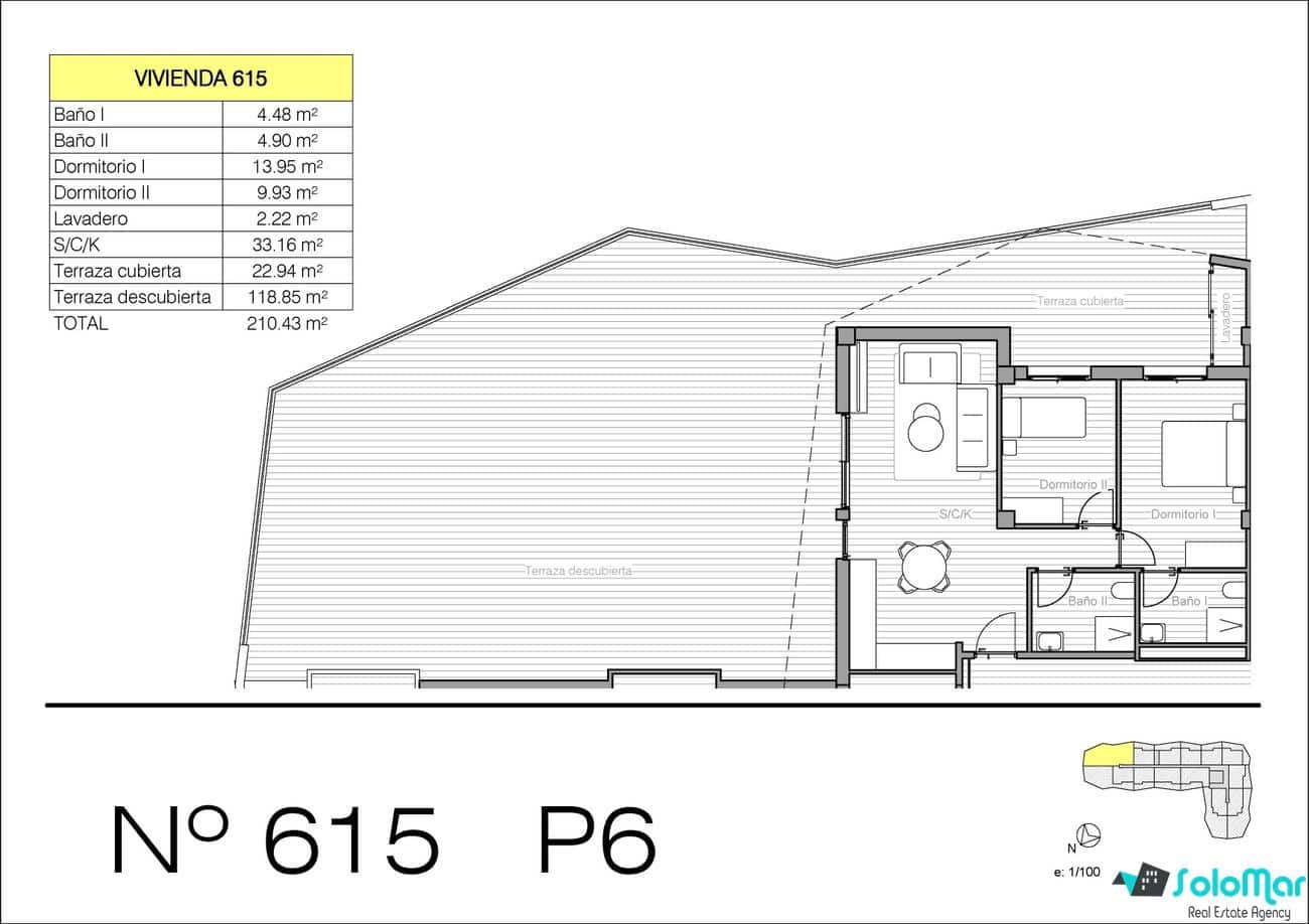2 sypialnia Apartament na sprzedaż w San Miguel de Salinas z basenem garażem - 299 900 € (Ref: 7342637)
