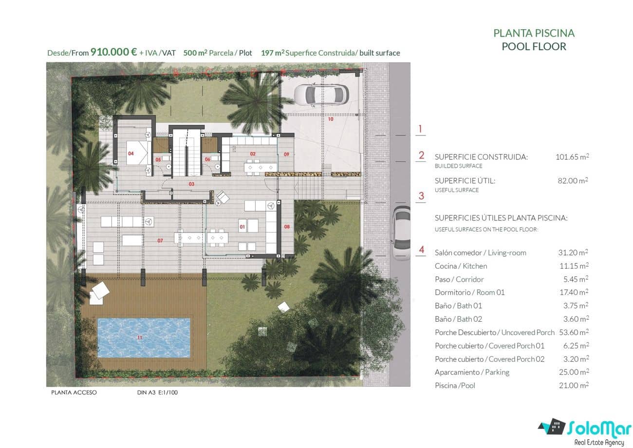 4 bedroom Villa for sale in Dehesa de Campoamor with pool - € 960,000 (Ref: 7344580)